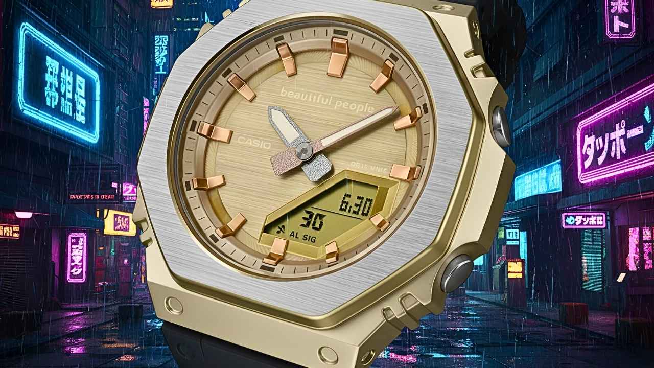 Beautiful People x G-Shock GM-S2110BP-5A Collaboration: Multi-Hued Vintage Style Meets Iconic Design